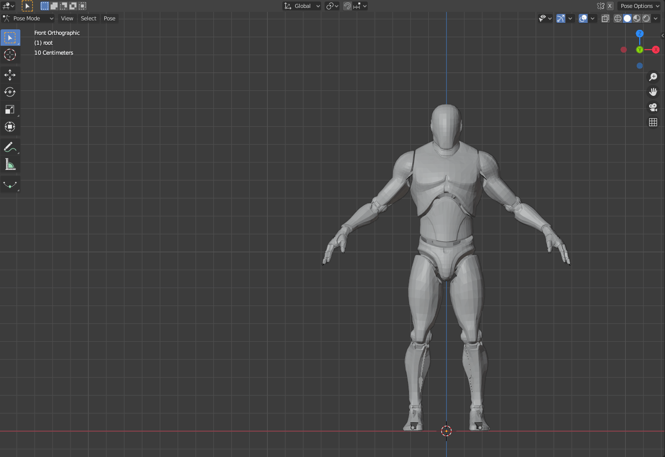 Apply Pose to Mesh and as Rest Bad Action